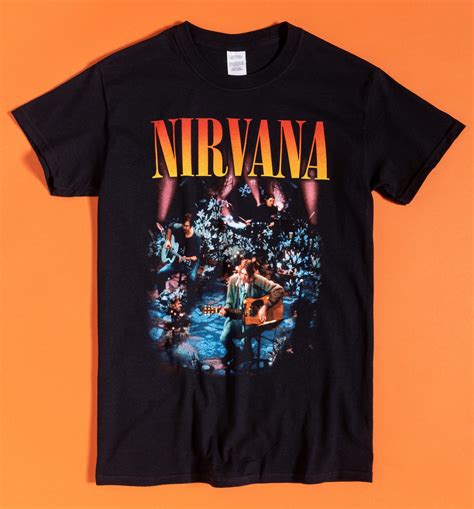 nirvana unplugged t shirt.